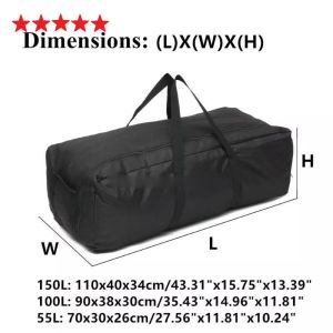 Tas Pakaian Besar Anti Air Travel Multifungsi Jumbo Camping Backpack DUFFEL Bag Waterproof Tenda Camping
