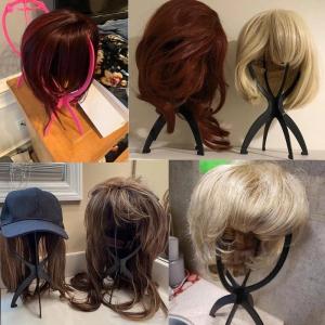 Collapsible Wig Stand Holder Model Detachable Display Holder Barbershop Wig Bracket Hair Accessories