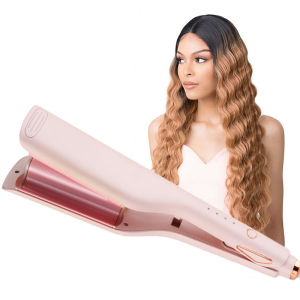 2 Barrels Wave Curling Iron Ceramic Hair Curler Deep Wavy Curler 25mm Waver Women Egg Rolls Ripple Roll Lazy Styling Tools