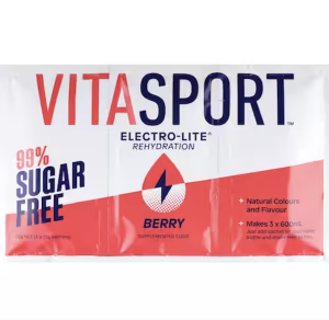 BỘT PHA BÙ NƯỚC - KHÔNG ĐƯỜNG Vitasport Electrolyte 99% Sugar Free DƯA HẤU Watermelon - ĐÀO Peach - TÁO XANH Apple...