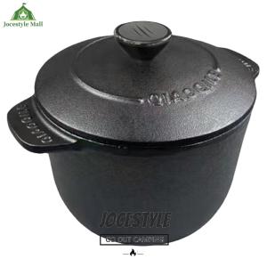 [Jocestyle Mall]Cast Iron Rice Cooker Deepened Rice Pot Induction Compatible Dutch Oven Multi-Function Rice Casserole Cooking Utensils