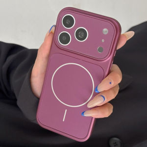 Original 18PM-Look Magne For Magsafe Nano Matte Case For iPhone 17 16 15 14 13 12 11 Pro Max Official Wireless Charge Cover