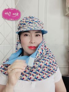 [Xả kho giá rẻ] khẩu trang nón chống nắng vành nhỏ 2 lớp vải lót lưới chống nắng chống ƞám da - Shop Kim Yến 5