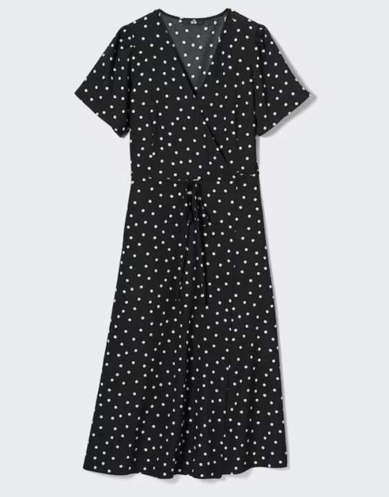 Uniqlo Polka Dot Dress in Black in XS | Lazada PH Uniqlo Polka Dot Dress in Black in XS | Lazada PH