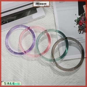 Follow Get New[Bloom Z] Making Shopping Tote Parts Handles Round Plastic Purse Handle 8.9cm Replacement DIY Handbag Accessories