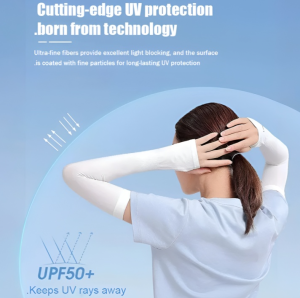 Sleeves Reusable Good Air Permeability Sunscreen Sleeve No Staining of Clothes Snug and Stylish