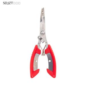 ZZ🔥🔥🔥 คีมจับปลาปากโค้งกรรไกรตัดเส้นม้าสเตนเลสทรงพลังคีมตัดถนนอเนกประสงค์