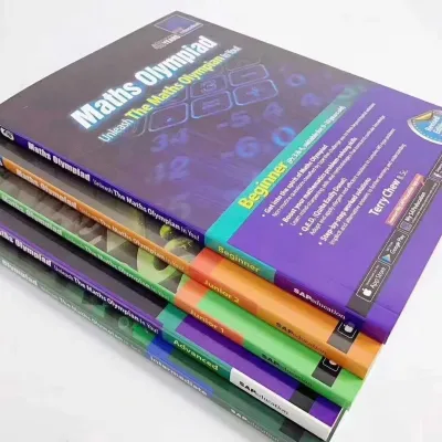 5 buku /set Singapore SAP Math Olympiad1-6 Grade Mathematical Olympiad Thinking &Training Klasifikasi 2