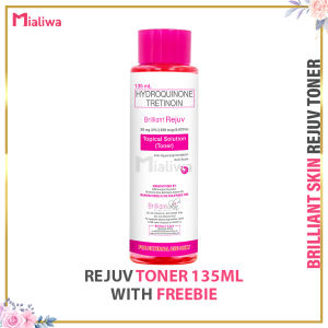 Brilliant Skin Rejuvenating Set Whitening Facial Set Tomato Set Pampaputi Moisturizing Exfoliating Beauty Skin Care Glutathione Kojic Soap Sunblock Sunscreen Toner Night Cream  Pekas Melasma Acne Pimple Pore Scar Dark Spot Moisturizer For Men & Women