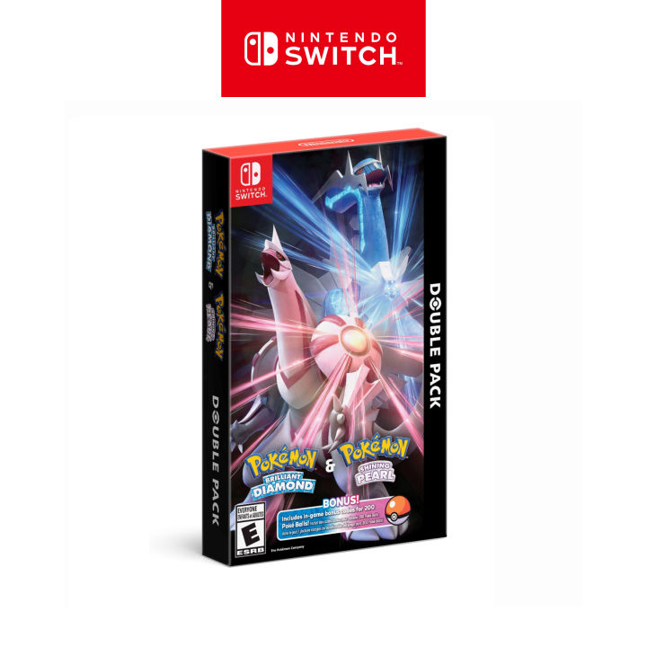 Outlet Pokemon Brilliant Diamond and Shining Pearl Double Pack for Nintendo Switch