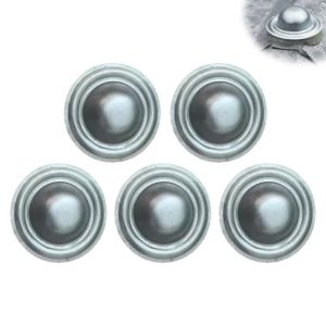 LIVELYN 5/10/20Pcs Stainless Steel Roofing Screw Caps Easy Install Watertight Seal Roof Bolt Caps Durable Directly Cover Screw Heads for Home Garden