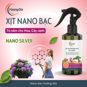 Trị Nấm Bệnh Khử Khuẩn Nano Bạc Cho Hoa Lan Hoa Hồng & Cây Cảnh 200ml HGshop [CHÍNH HÃNG]