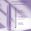 CTMALL Straight hair comb Wireless 2 in 1 Hair Straightener and Curler USB Charging Portable Hair Comb. 