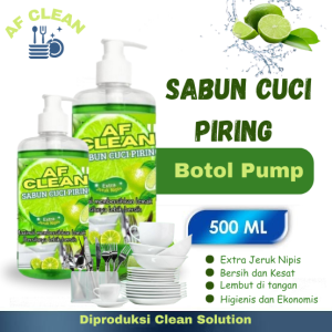 Sabun Cuci Piring Botol Pump 500ml / Sabun Cuci Piring Jeruk Nipis Botol Pompa 500 ml