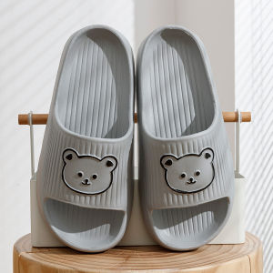 [Free Shipping] New Bathroom Slippers For Women Summer Indoor Soft-Soled Shower Slippers Non-Slip Hollow Design Thick-Soled Suitable For Outdoor Wear And Also Available As A CoupleS Set For Men
