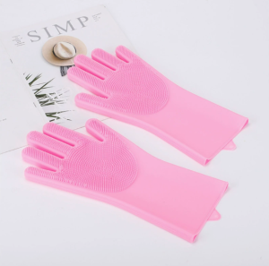 Pet Bath Gloves Silicone Gloves Anti-scratch and Anti-bite Pet Bath Gloves Brush Pet Products