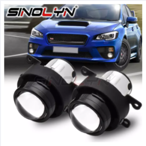 Sinolyn Fog Light for Subaru Forester/Wrx/Brz Tuning Bi-xenon Retrofit Projector 2.5 inch H11 H8 H9 HID LED Driving Lamp Bifocal Car Lenses Lights Accessories DIY