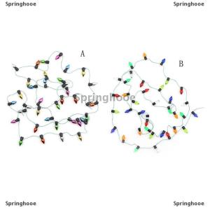 [COD] Springhooe 1m Dollhouse Miniature A String of multi-coloured plastic Christmas lights