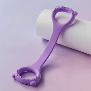 ยางยืดออกกำลังกาย  สายยางยืดโยคะ Resistance Band ปรับรูปร่างหลัง และยืดโยคะ เหนียว ยืดหยุ่นดี ยางยืดเลข 8 ยางยืดออกกำกาย八字拉力健身器