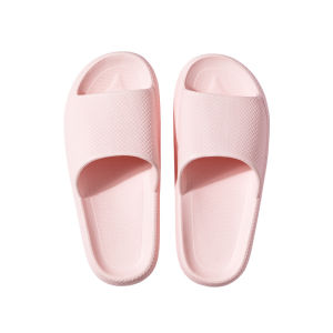 MINISO MINISO Premium Soft Cotton Platform Series Bathroom Slippers Womens Slippers Soft Elastic Platform Non-slip Mens Shoes
