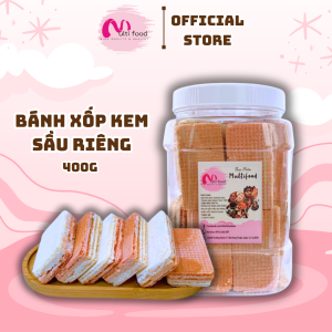 400G Bánh Xốp Kem Sầu Riêng MULTIFOOD