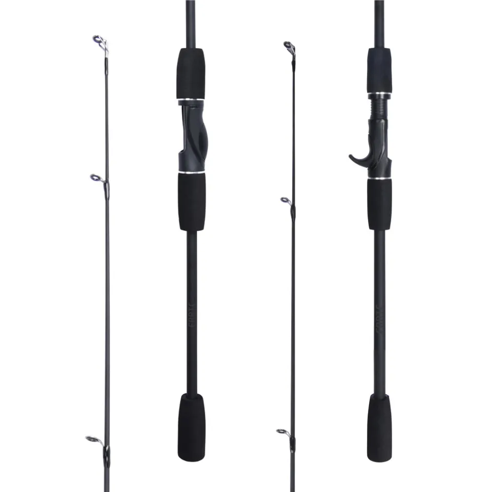 FRRTC Fishing Rod 1.65m/1.8m/2.1m UL Power Fishing Rods Ultralight Spinning  Rod Ultralight Baitcasting Rod EVA Handle