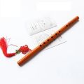 Musical Musical Music Six-hole Yuping Bamboo Flute Flute Flute Flute Flute Flute Music Kit Female Students Knot Refined Copper. 