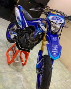 Decal/Stiker crf150L/klx bf/DTracker/WR155/Gordon full body(Bisa ganti warna+nama+no)