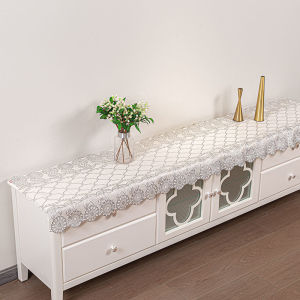 FY Luxury Waterproof Metalic Gold Silver Table Runner for 4 6 8 10 Seater Rack TV Console Table Alas Meja Kalis A