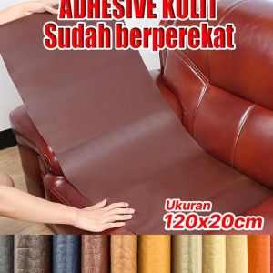 Stiker Sofa Kulit Pake Perekat Langsung Tempel Repairing Tambalan Kursi Sopa Sobek 1 Roll