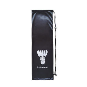 1Pcs Plush Cloth Badminton Racket Bag Single Shoulder Portable Badminton Racket Bag