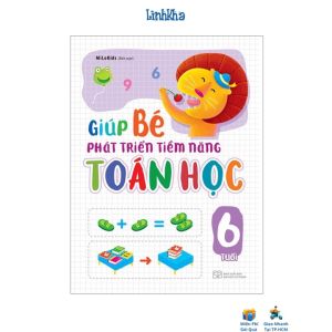Sách Giúp Bé Phát Triển Tiềm Năng Toán Học Cho Trẻ 6 Tuổi