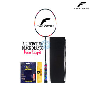 Raket Badminton Flex Power Air Force F90 Bonus Komplit Raket Flexpower