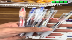Bút Bi Gel KAHYMA KH0311 0.5mm Mực Đức bền màu ngòi Thụy Sĩ Viết êm tay