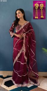 RANGOLI SILK WITH EMBOIDERY SAREE 💗💗💗