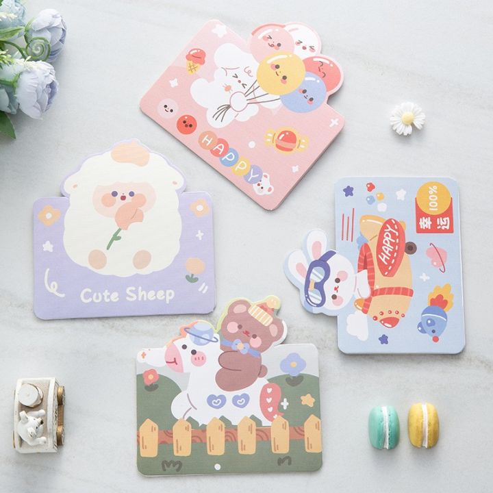 Thiệp Phong Cách Hàn Quốc 3D Đơn Giản Hoạt Hình | Lazada.vn