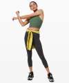 Quần legging siêu tôn dáng gottex size XS có túi hai bên hông của Mỹ MS160. 
