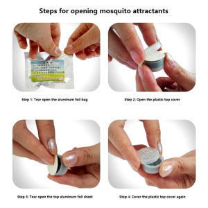[Alex Do] Hot Sale 5Pcs Set Mosquito Attractant Mosquito Lure Agent Mosquito Lamp Parts Helper Effective Mosquito Removal Tool