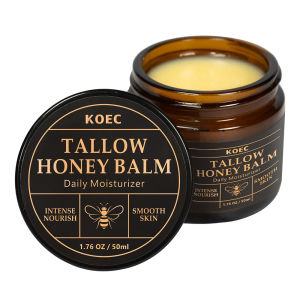 KOEC Honey Beef Tallow Wax Facial Natural Moisturizing Cream 50g Beef Tallow Balm