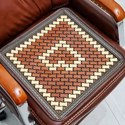 Đệm Ngồi Chiếu Mùa Hè Đệm Lót Ghế Văn Phòng Đệm Ghế Ngồi Ghế Ngồi Ô Tô Bằng Tre Thoáng Khí Bằng Mạt Chược