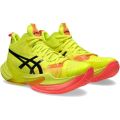 ASICS Men's Volleyball Shoes METARISE 2 PARIS 1051A078 Safety Yellow x Black. 