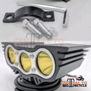 Lampu Tembak LED Motor / Lampu Tembak Sorot Owl LED 3 Mata Universal