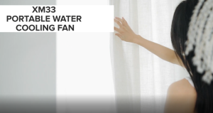 TYLEX XM33 Portable Mini Multi-Function Water Air Cooling Mini Fan 3 Speed Mode 300mL Air Conditioner DC5V 2000mAh