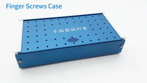QSWTITAN Orthopedic Instrument Screw Container Screws Case Rack Orthopedic orthopedic sterilization case
