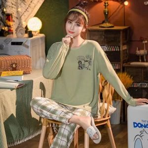 Baaju.id Baju Tidur / Piyama Wanita Set PP Lengan Panjang Celana Panjang / Piyama PP / Baju Tidur Wanita / Baju Rumah KR1002