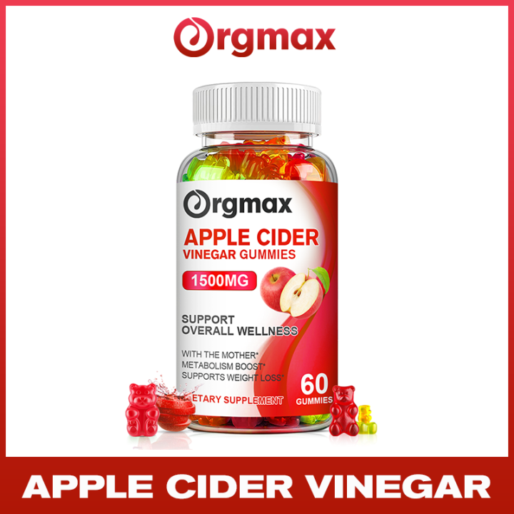 Orgmax Apple Cider Vinegar Gummies Weight Loss Gummy Health Slimming