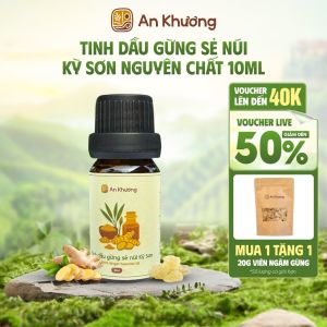 Tinh Dầu Gừng Nguyên Chất An Khương - Gừng Kỳ Sơn