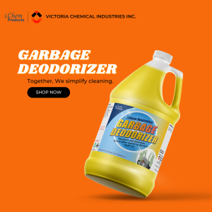 ICHEM PRODUCT GARBAGE DEODORIZER 1 GALLON  (effective solution that serves as a Deodorizer sanitizer and disinfection 90%)