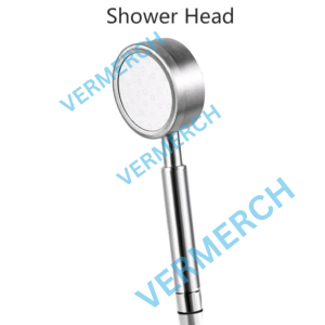 Vermerch Shower Set 304 Stainless Steel With Two Way Faucet Faucet 4 Items Stainless Steel Shower Head Hose Complete Set