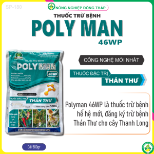 Thuốc Trừ Bệnh POLY MAN 46WP (gói 500g)